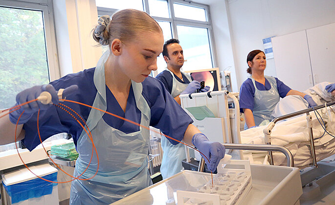 Endoskopie an den Dill-Kliniken Dillenburg