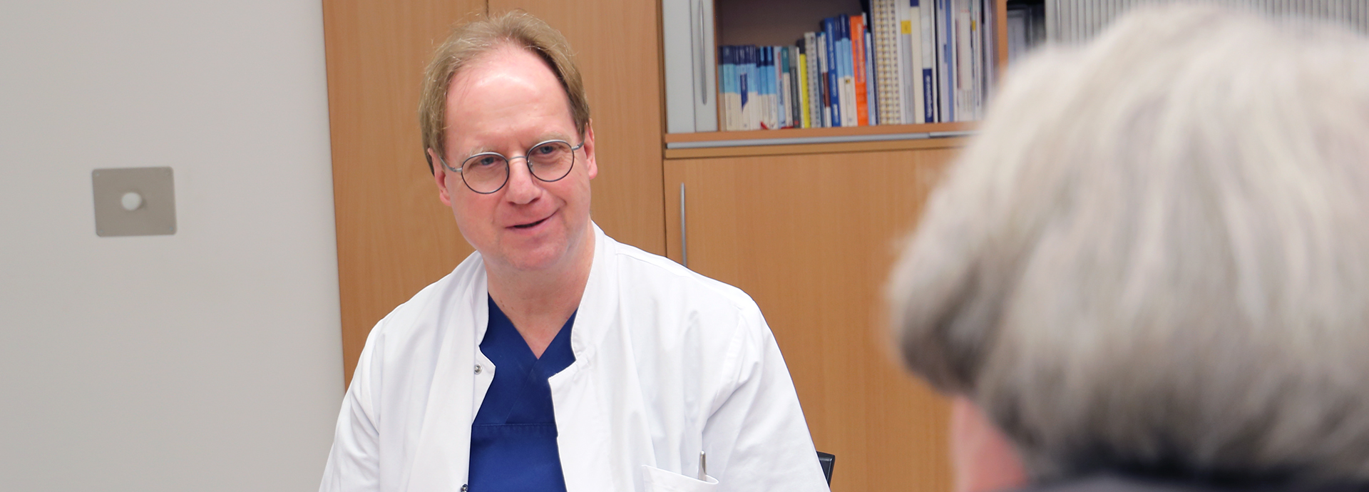 Sprechstunde in der Inneren Medizin mit Chefarzt Dr. Roger Agne
