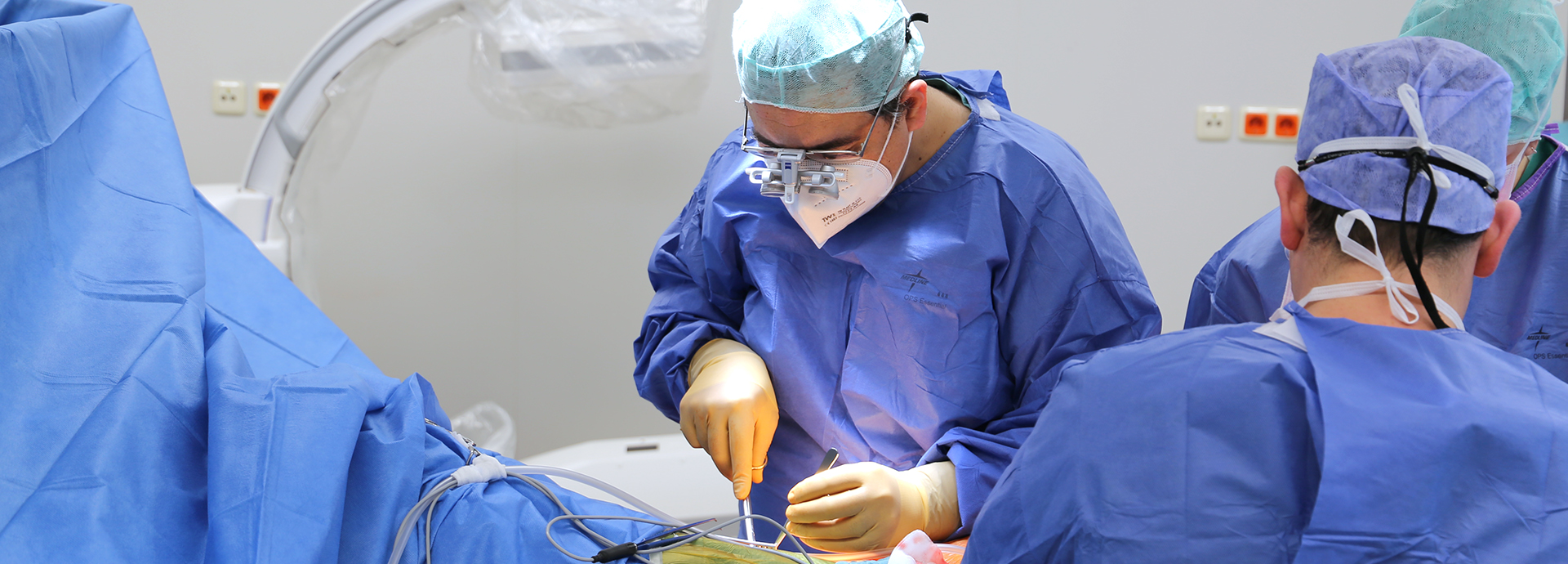 Operation in der Gefäßchirurgie