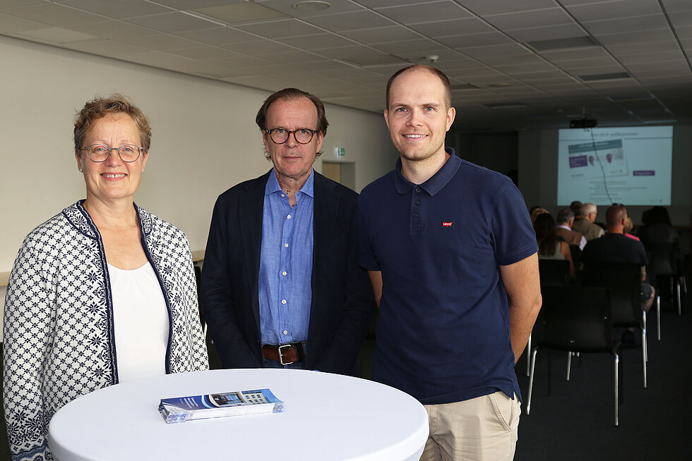 Susanne Markgraf, Christian Braune und Roman Garder freuen sich auf die Veranstaltung in Dillenburg.