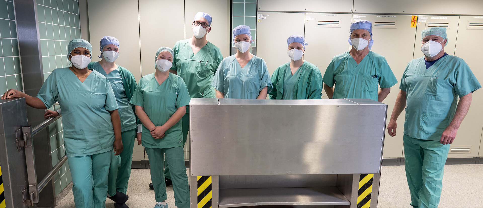 Team der Anästhesie-, Intensiv- und Notfallmedizin in Dillenburg. 