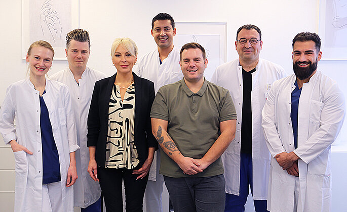 Das Team der Klinik für Plastische, Ästhetische und Handchirurgie