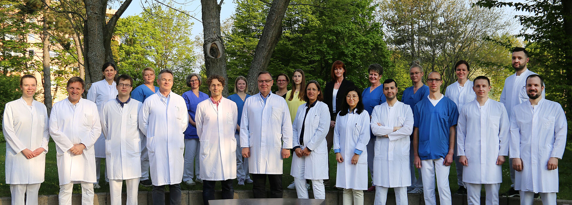 Team der Klinik für Allgemeinem, Viszerale und Onkologische Chirurgie