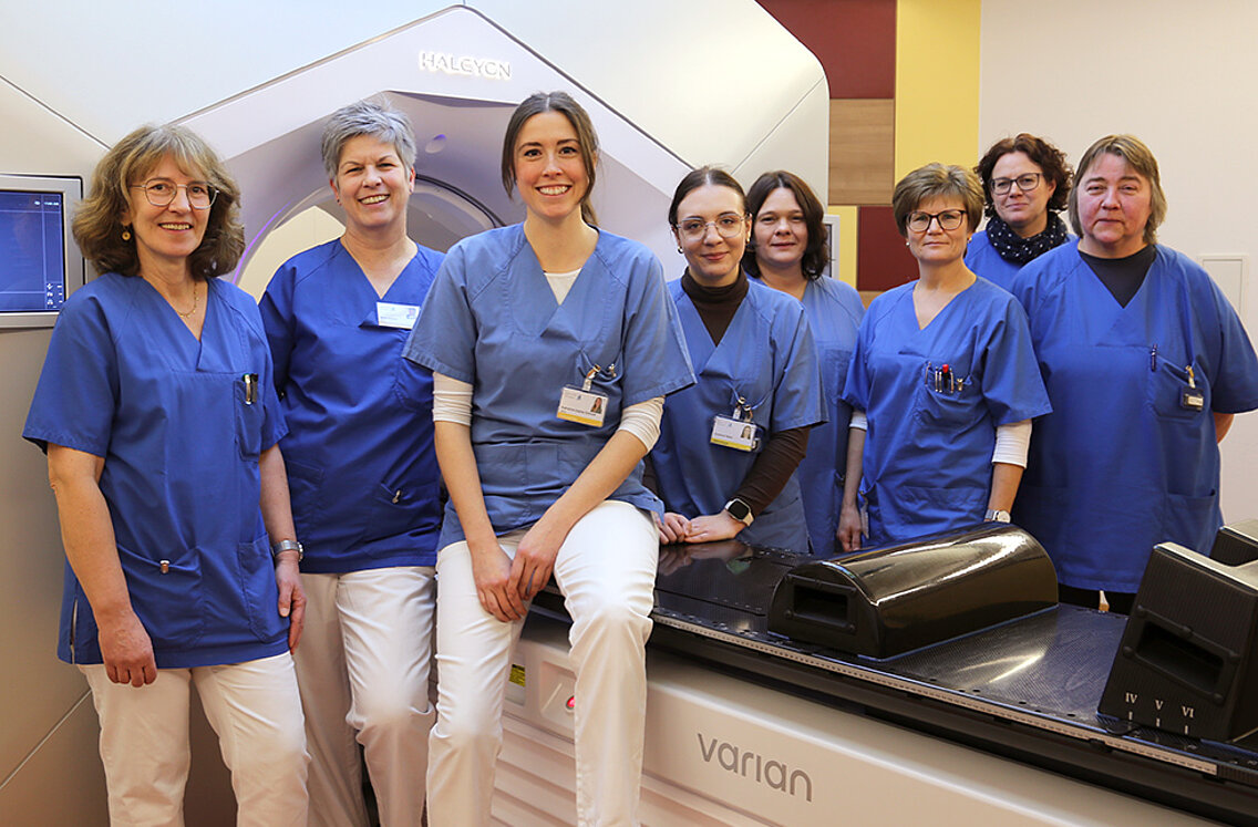 Das MTRA-Team der Strahlentherapie und Radioonkologie