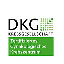 Logo der Deutschen Krebsgesellschaft für das Zertifizierte Gynäkologische Tumorzentrum Lahn-Dill